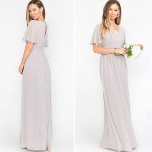 Show Me Your MuMu Emily Empire Maxi Dress Size S